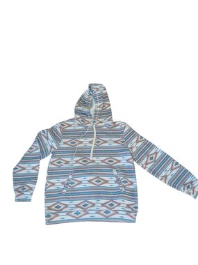 Women's Western Hooded Pullover Sweatshirt